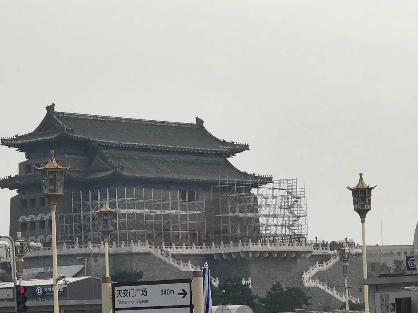 盤扣式腳手架比傳統腳手架施工周期短，效果更好！(圖1)